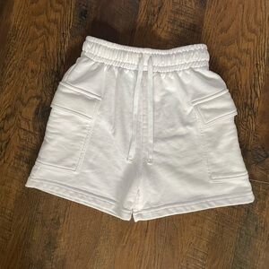 Wild Fable Cream Cargo Shorts